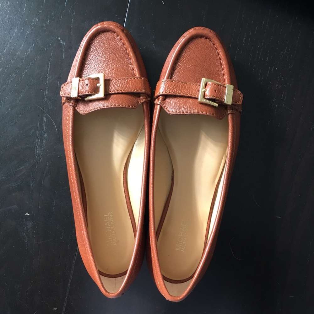 Michael Kors Cognac Loafers